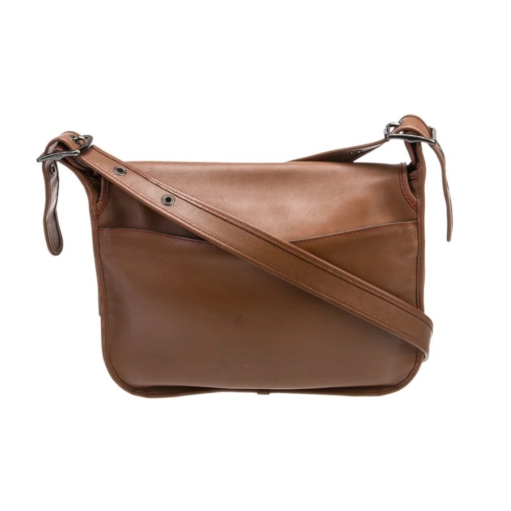 Coach Tan Leather Crossbody Bag - Picture 4 of 11